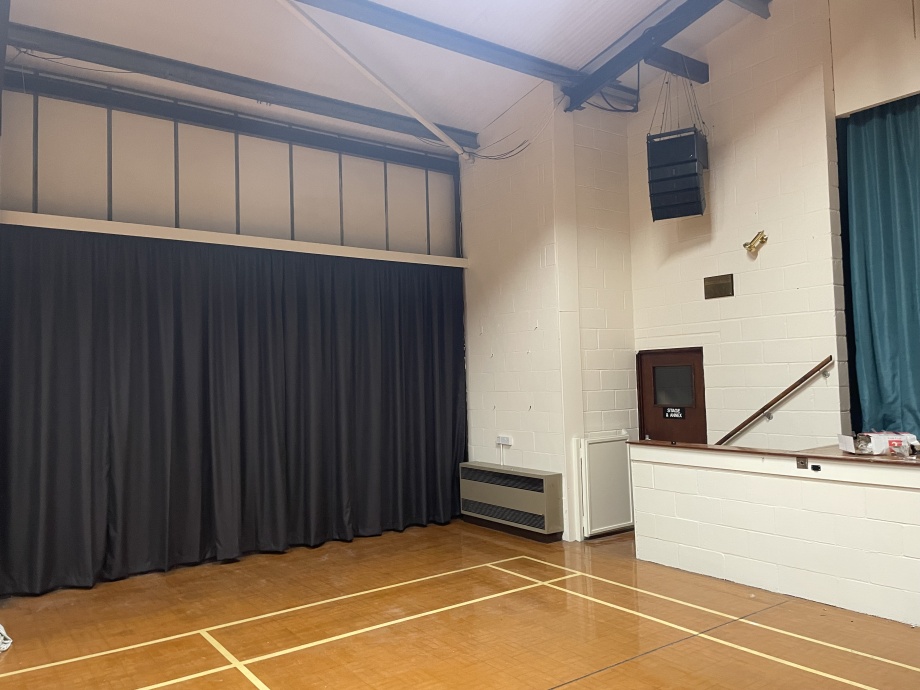 Community Hall Curtains - Needham Market->title 4