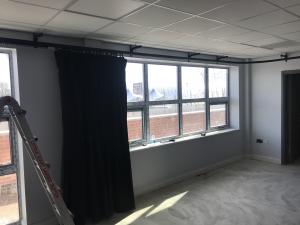 School Curtains & Triple E rails - Bolton