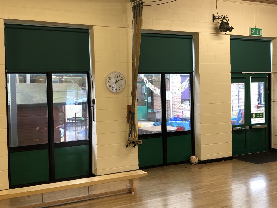 School Hall Blinds - High Wycombe->title 1