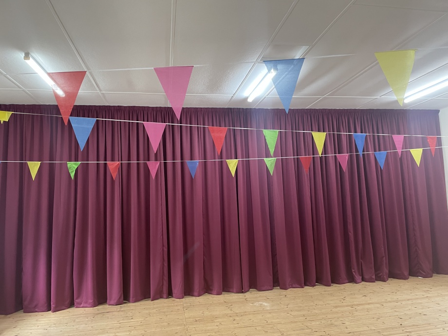 Village Hall Curtains - Penrith->title 1