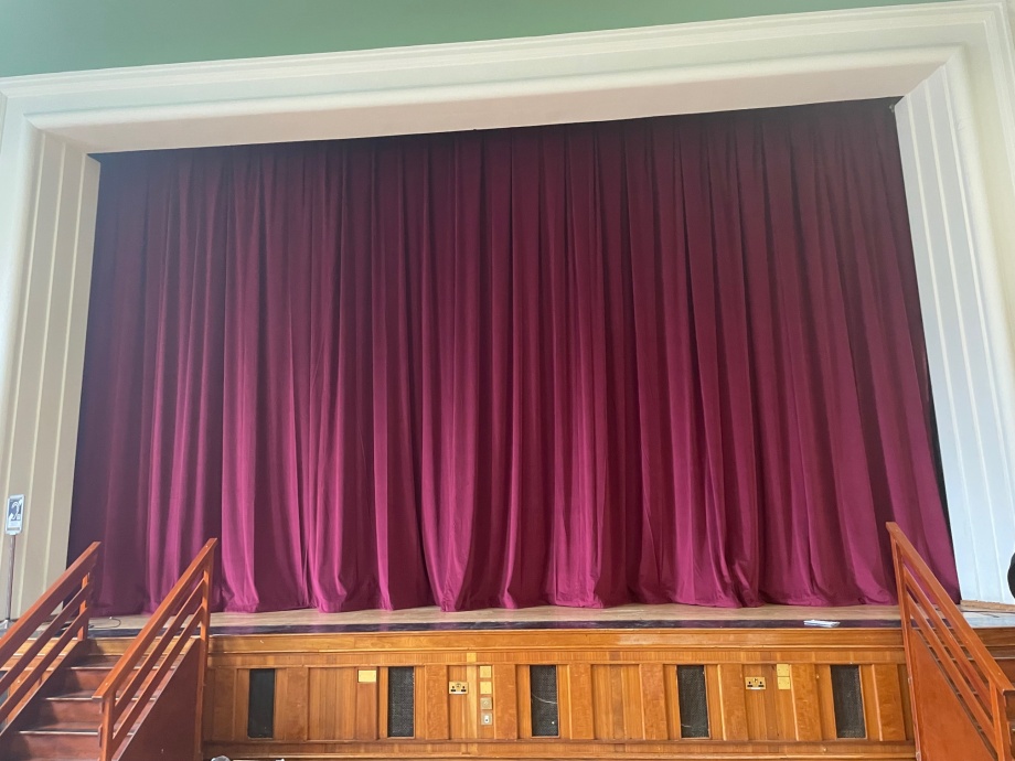 Town Hall Stage Curtains - Lambeth->title 1