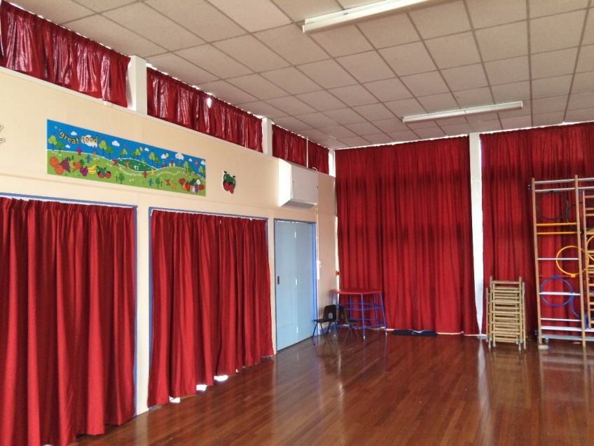 Curtains Gallery 3 - Westfields Primary school, Yateley, October 2015