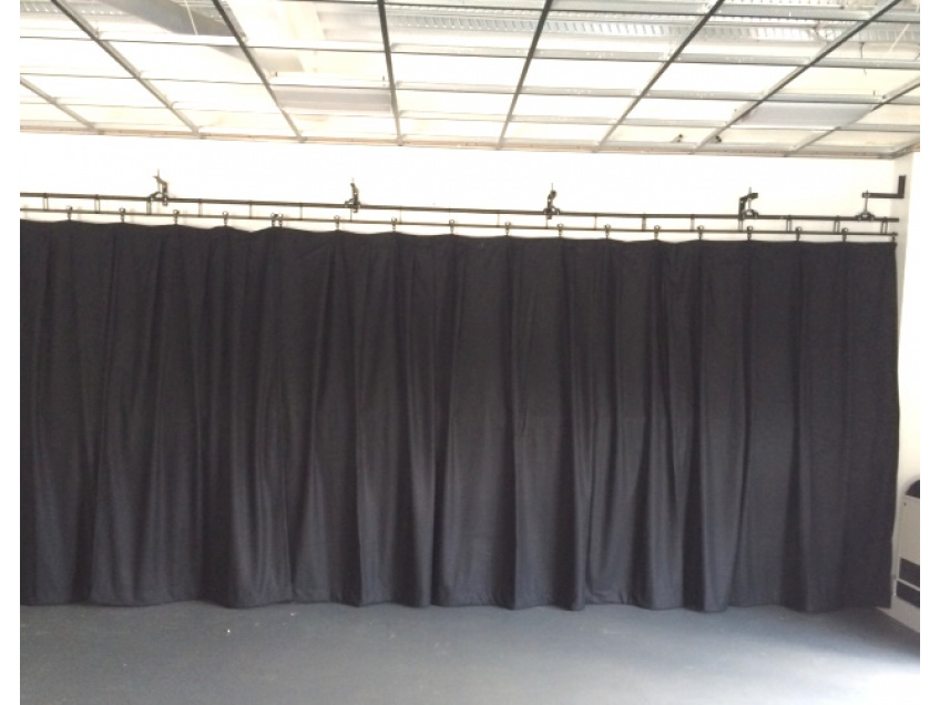 Stage Curtains 2 - Stowupland High school, Stowmarket, August 2015