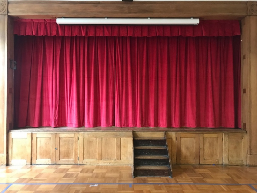 School Hall & Stage Curtains - Hampstead -