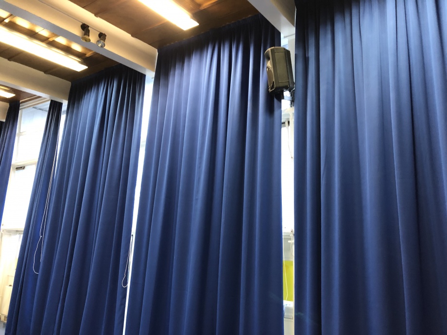 Primary School Hall Curtains - London->title 3