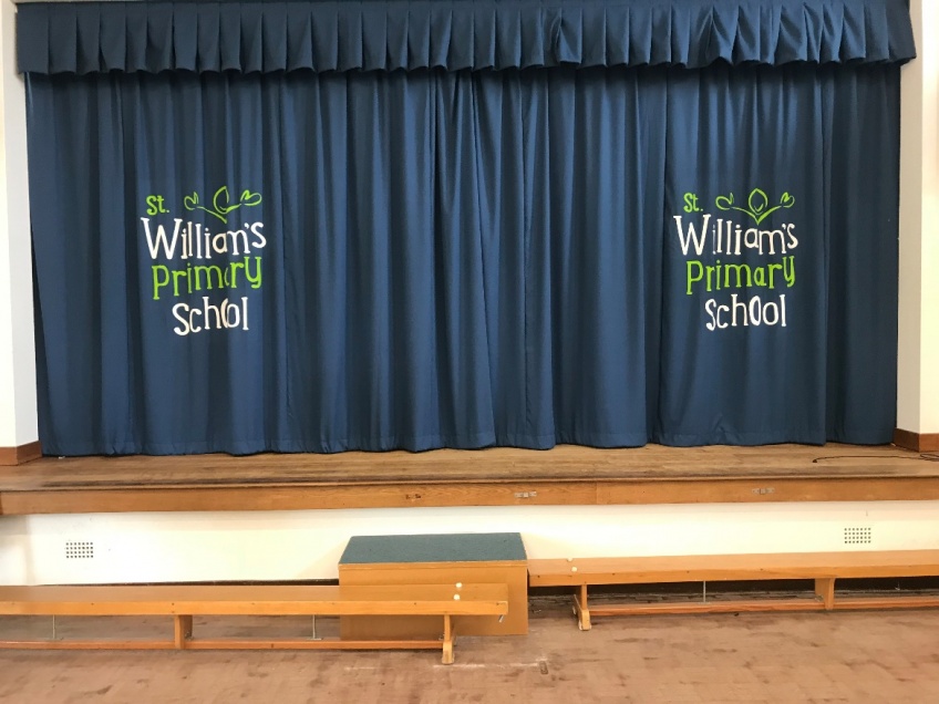 Recent School Curtain Installations - May 18 -