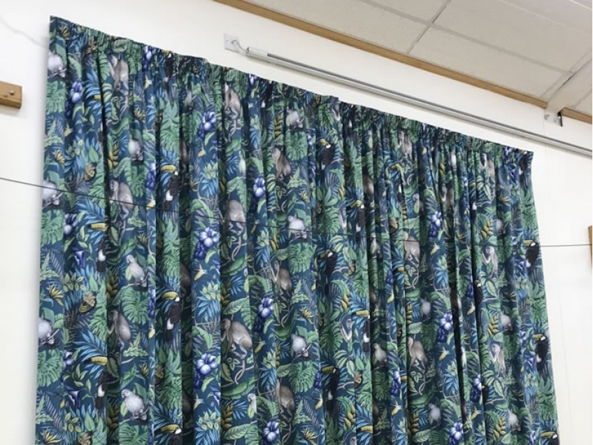 Recent School Curtain Installations - May 18 -