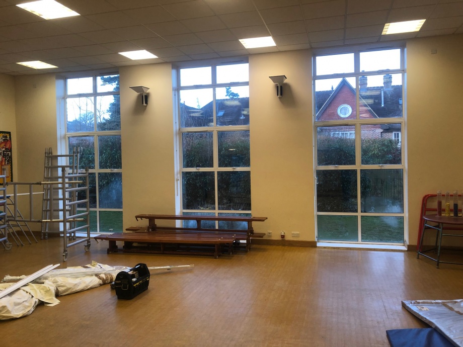 Primary School Hall Curtains - Dorking->title 2