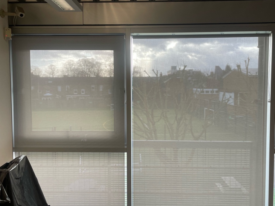 Anti-Glare Classroom Blinds - Brentford->title 1