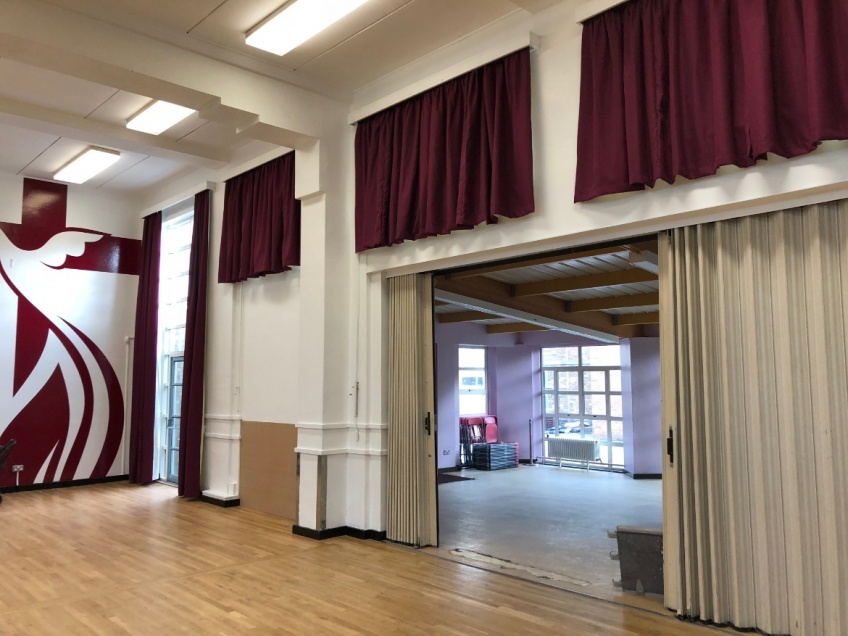 School Hall & Stage Curtains - Nuneaton -