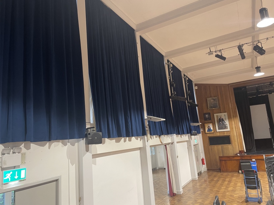 School Hall Curtains - Kent->title 2