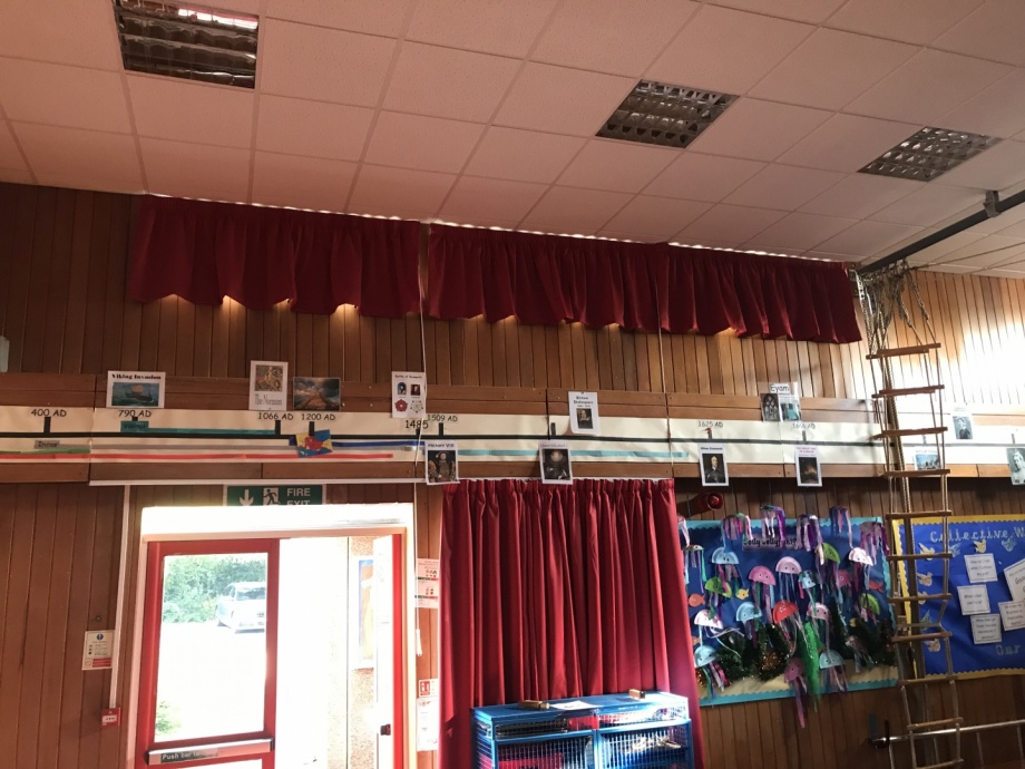 Primary School Hall Curtains - Swadlincote->title 1