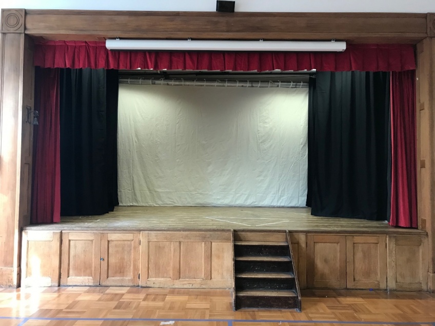 School Hall & Stage Curtains - Hampstead -