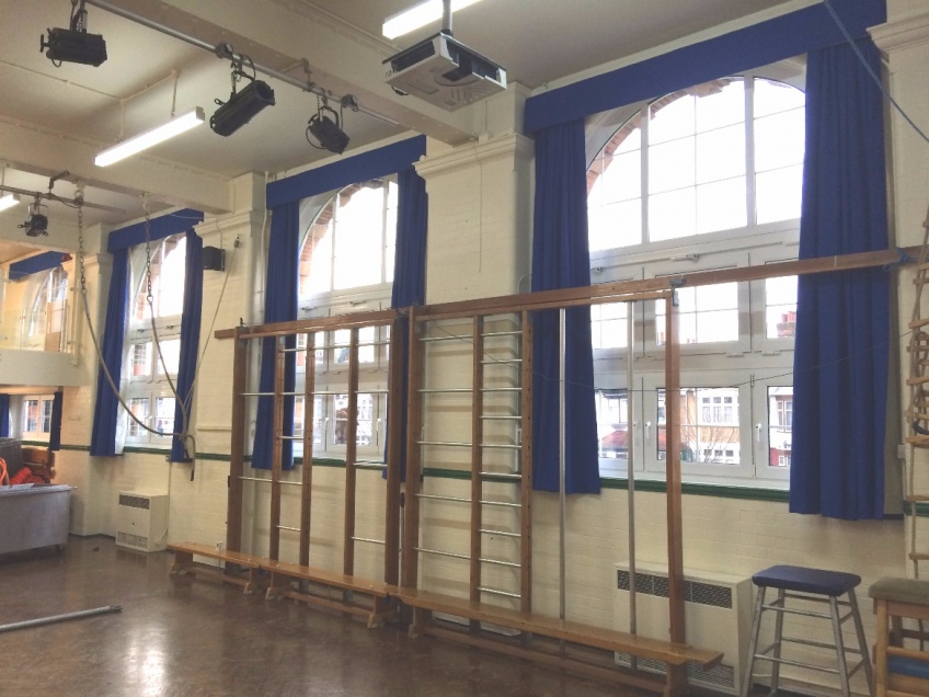 Curtains Gallery 1 - Highlands Primary school, Ilford, January 2016