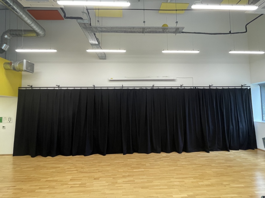 Dance Studio, Tracking & Curtains - Croydon->title 2