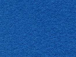 Wool Serge Melton - Mid Blue
