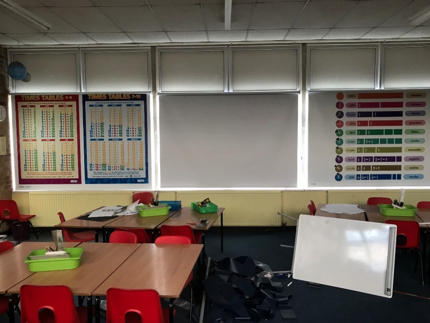 Education Authority Approved School Curtain Blind Supplier -