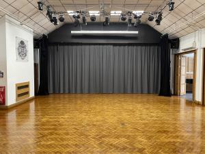 School Stage Velvet Curtains