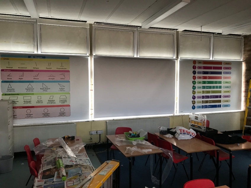 Education Authority Approved School Curtain Blind Supplier -