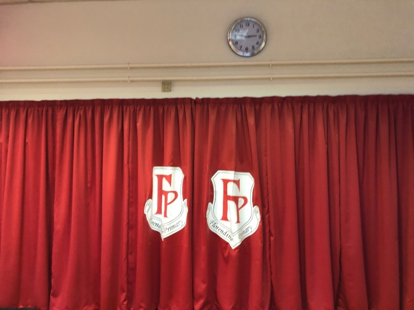 School Logo Curtains - Tamworth -
