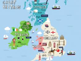 British Isles Map