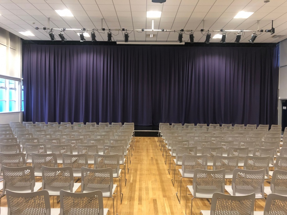 School Hall Curtains - Deneholm->title 1