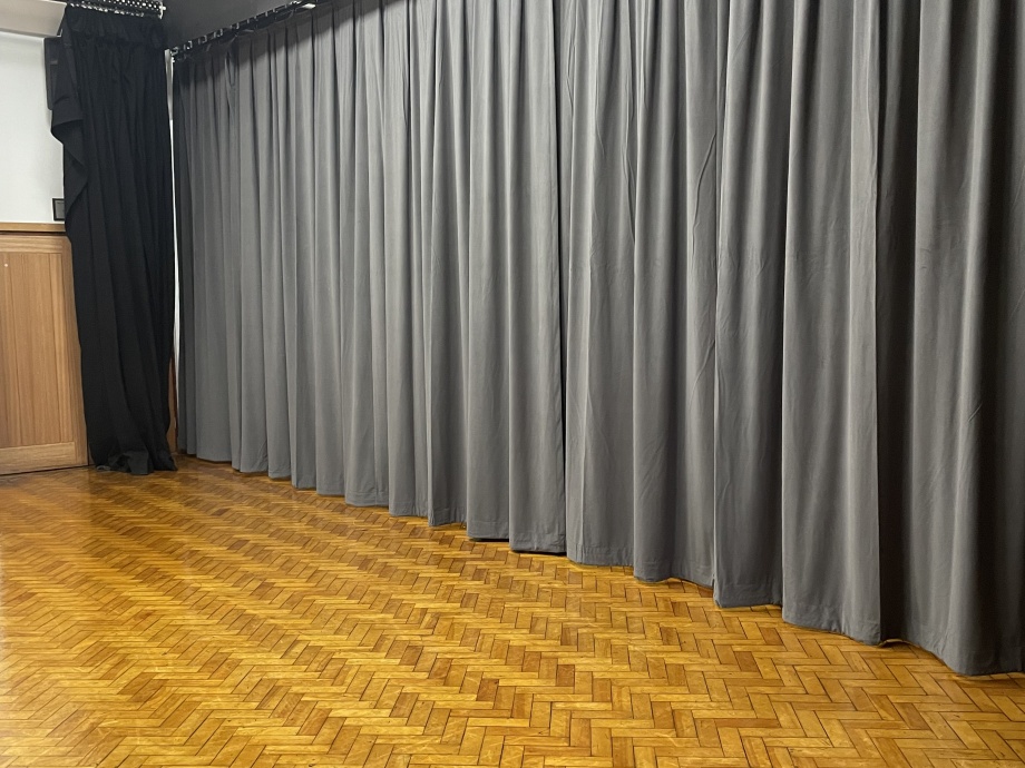 School Stage Velvet Curtains->title 2