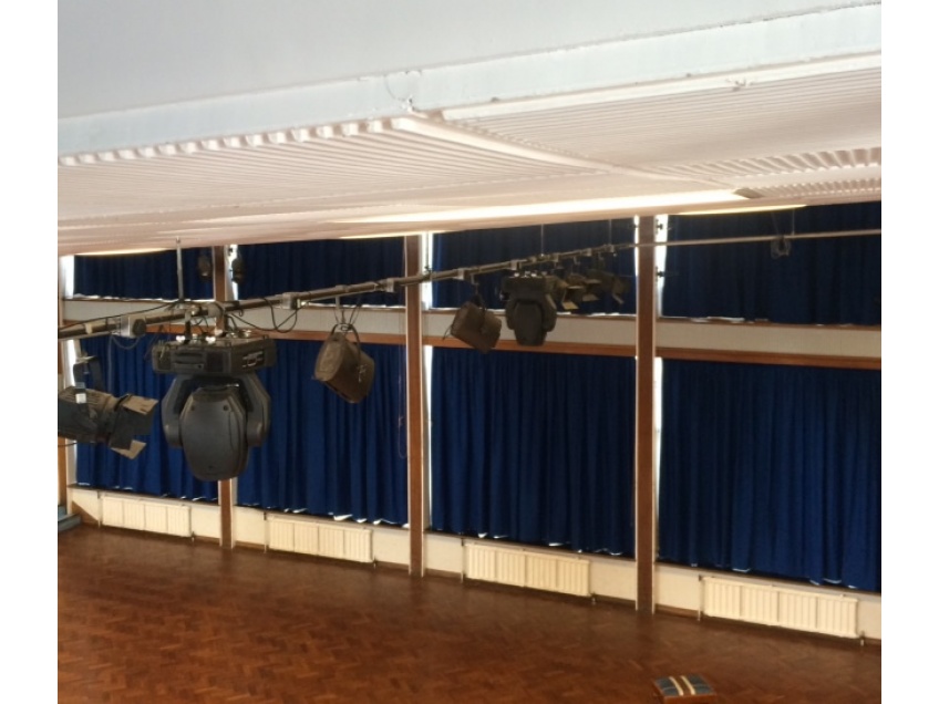 Curtains Gallery 1 - Ripon Grammar school, August 2015