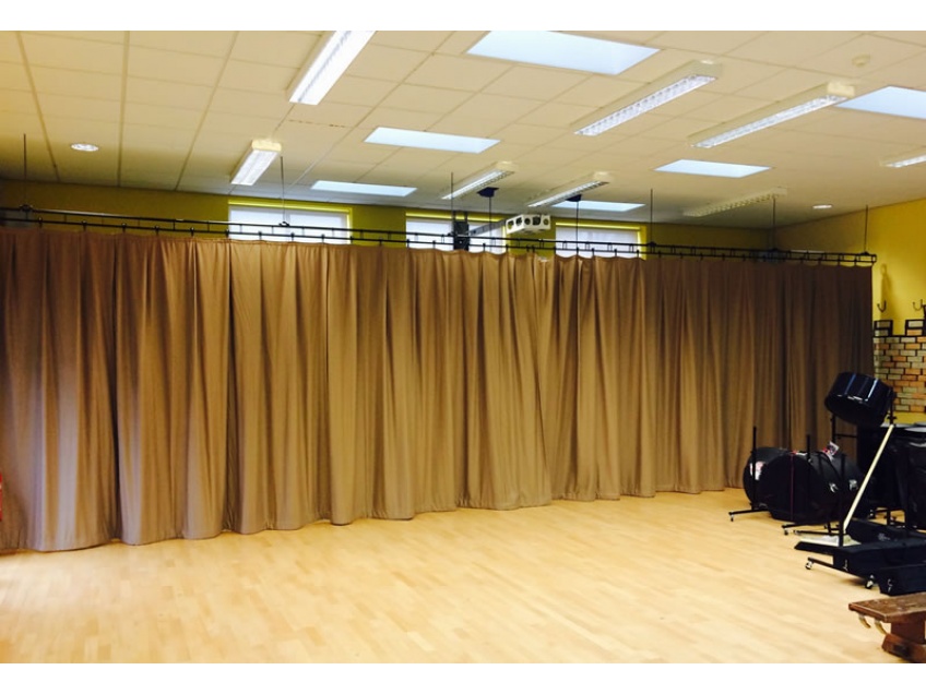 Stage Curtains 2 - Belmont Castle Academy, Essex