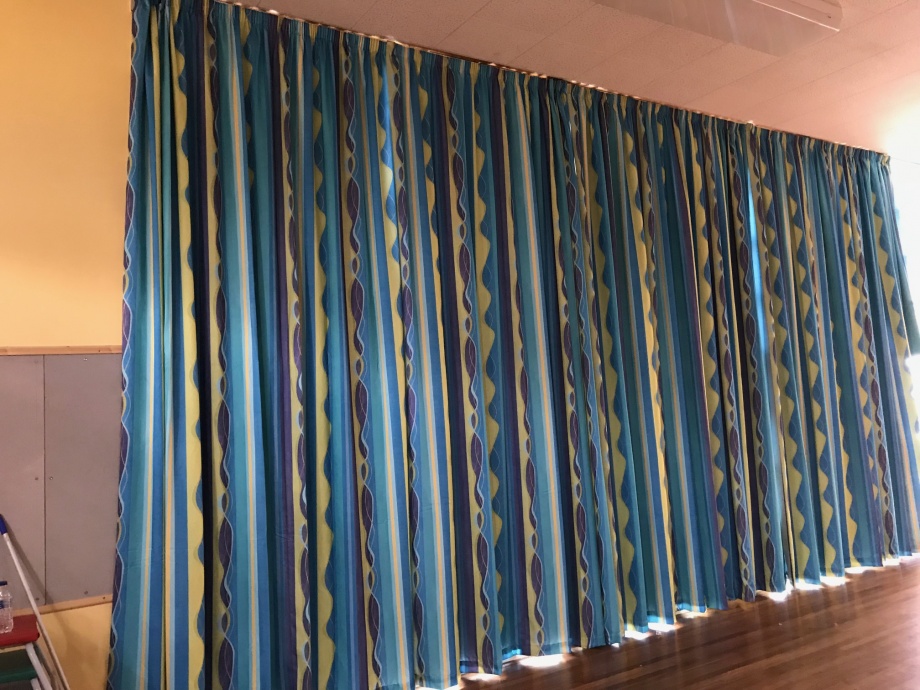 School Hall Curtains - Ely->title 1