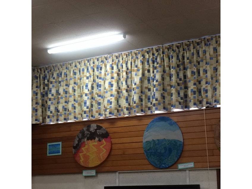 Curtains Gallery 5 - Highnam C.E. Primary Academy in Highnam Gloucestershire Aug 2016