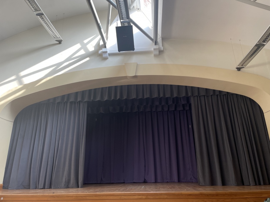 Hall Stage Curtains - Wales->title 3