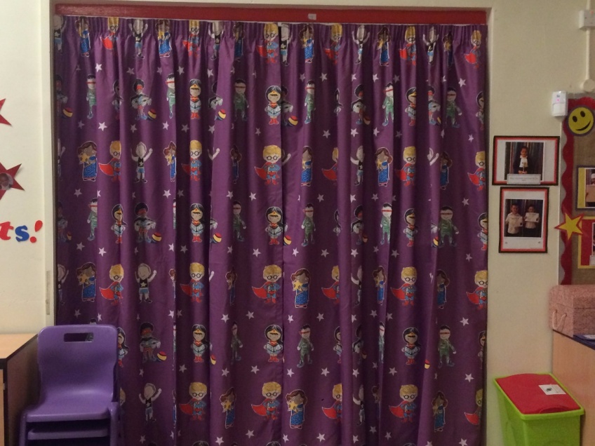 Curtains Gallery 4 - Annfield Plain Infant school, County Durham, May 2016