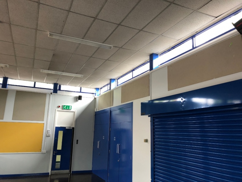 School Hall Curtains - Leicester -