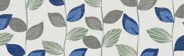 Printed Curtains - Zenith Cobalt