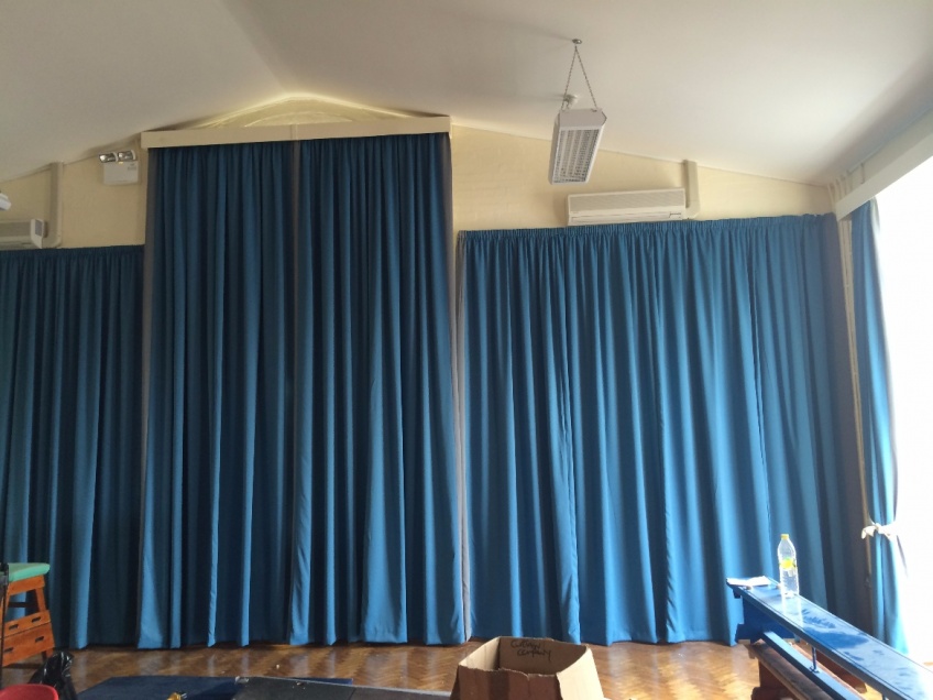 Flame Retardant Curtains for Schools Colleges Education -
