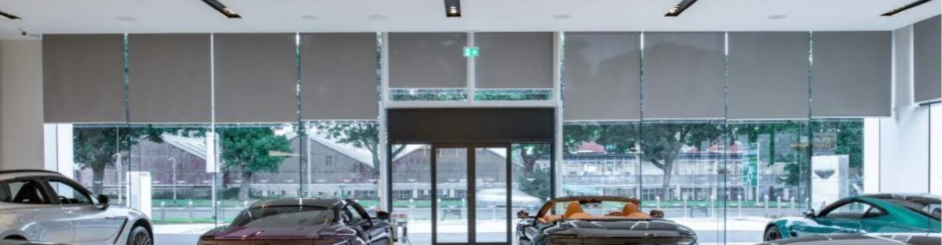 Automotive Showroom Blinds