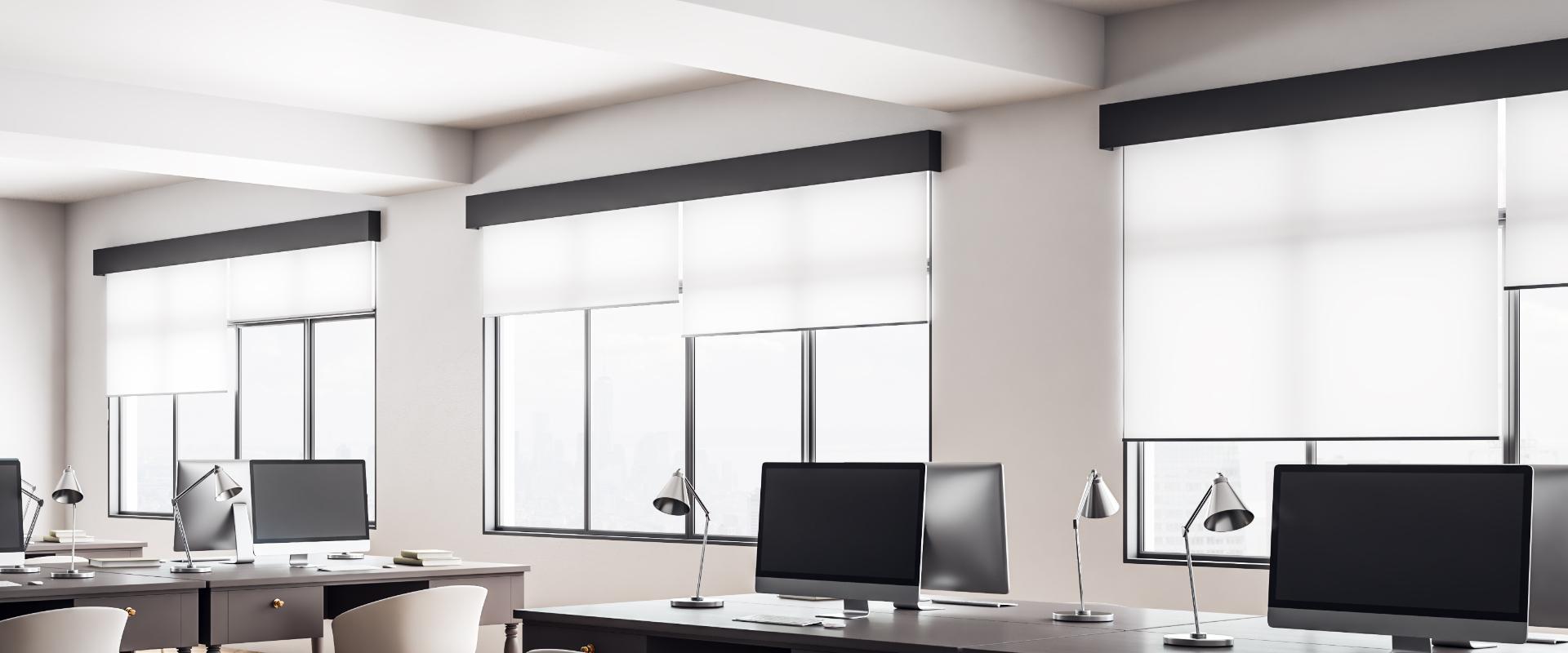 Curtains &amp; Blinds for Offices, Showrooms , Shops and Retail